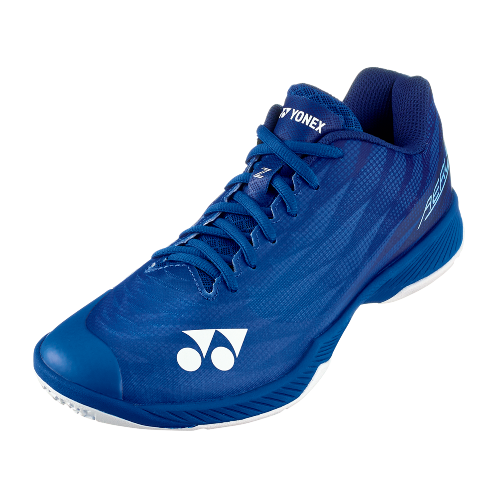 Yonex Aerus Z2 Men's Badminton Shoes - Lightweight Court Sneakers for Indoor Sports (Navy Blue) - Perfect for Badminton, Squash & Indoor Volleyball