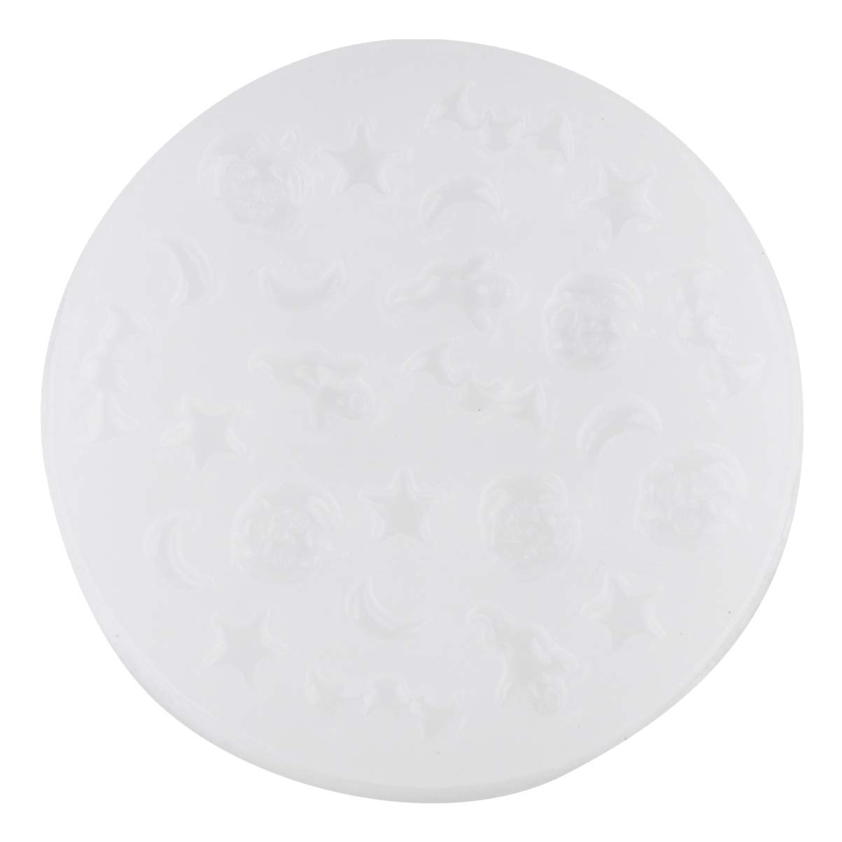EXCEART Halloween Epoxy Resin Silicone Molds - DIY Nail Art, Jewelry & Craft Making Supplies for Pendants, Decorations (Transparent) - Perfect for Halloween Parties, Home Decor & Gift Making