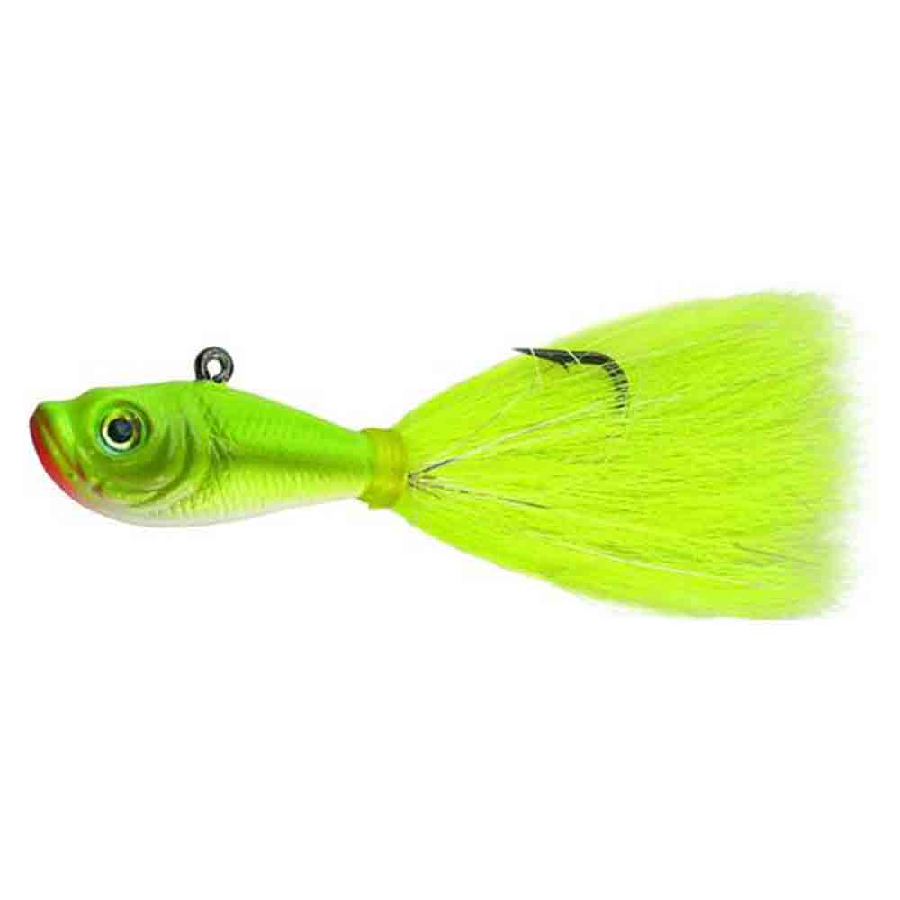 3/4 oz Bucktail Jigs for Saltwater Fishing - Premium Spro Fishing Lures for Bass, Walleye & Trout - Ideal for Casting, Trolling & Jigging in Lakes & Rivers