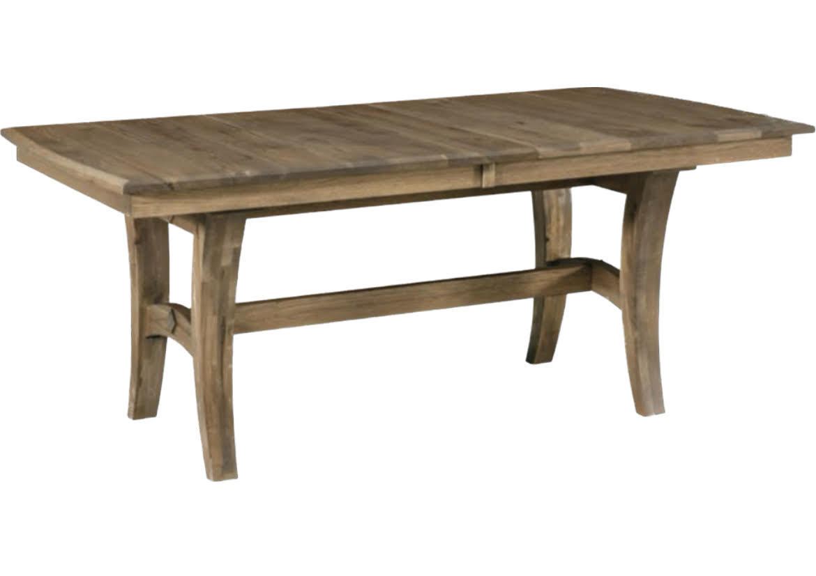 Frisco Trestle Table - Solid Wood Dining Table for Kitchen & Dining Room | Farmhouse Style Home Decor | Perfect for Family Gatherings & Dinner Parties