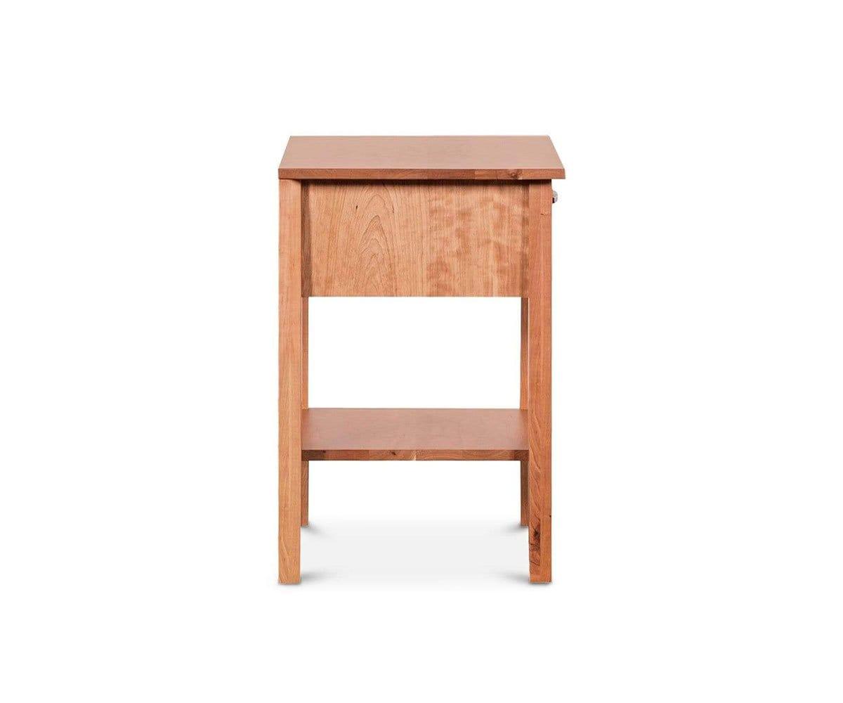 Wooden Castle Reflections Nightstand - Elegant Bedside Table for Bedroom Decor, Perfect for Home, Hotel, and Guest Room Use