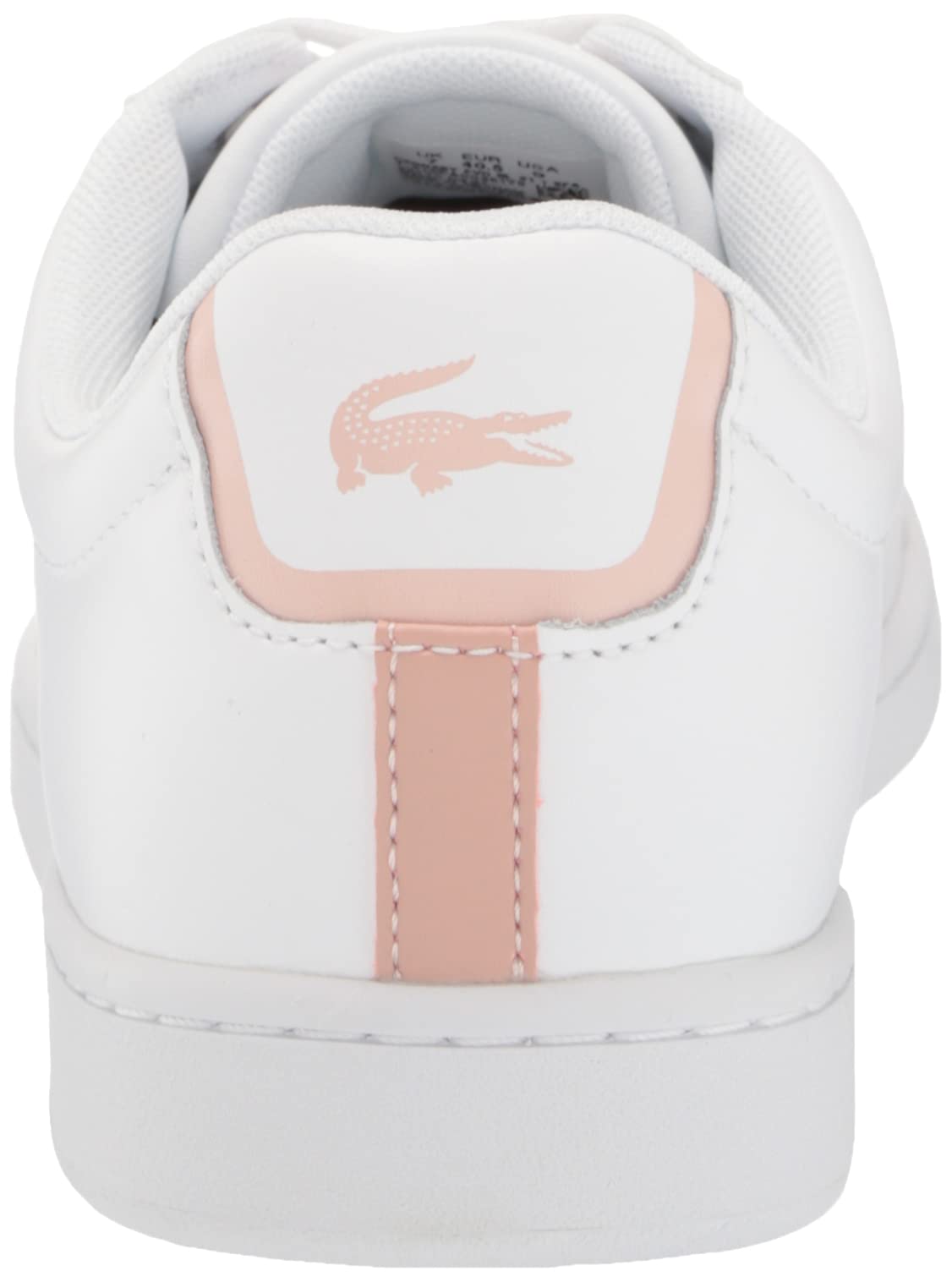Lacoste Women's Carnaby Piqué Sneakers - Comfortable & Stylish White Tennis Shoes for Casual Wear, Workout & Everyday Fashion