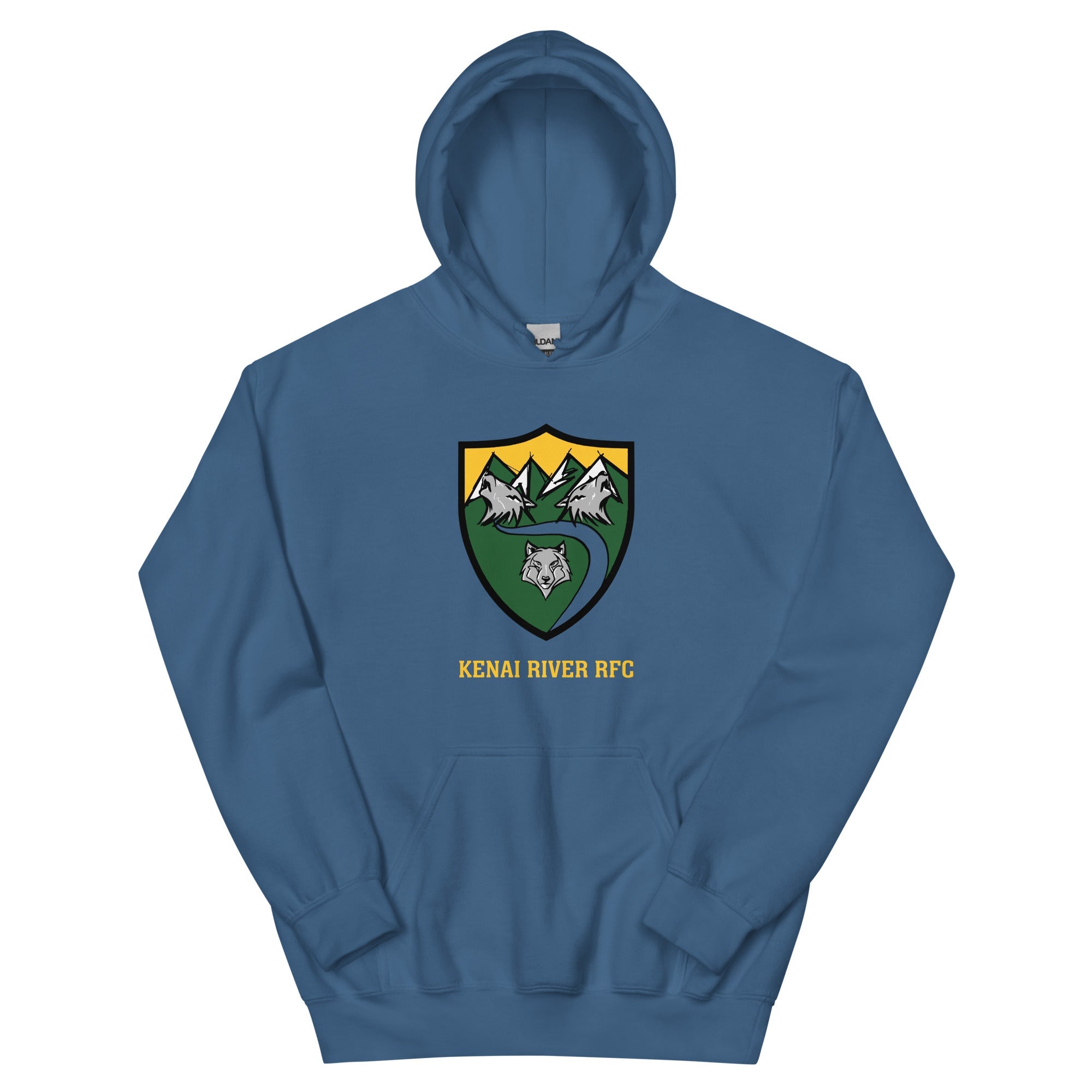 Kenai River RFC Heavy Blend Hoodie for Men & Women - Warm Fleece-Lined Pullover for Outdoor Activities, Camping, Hiking & Casual Wear