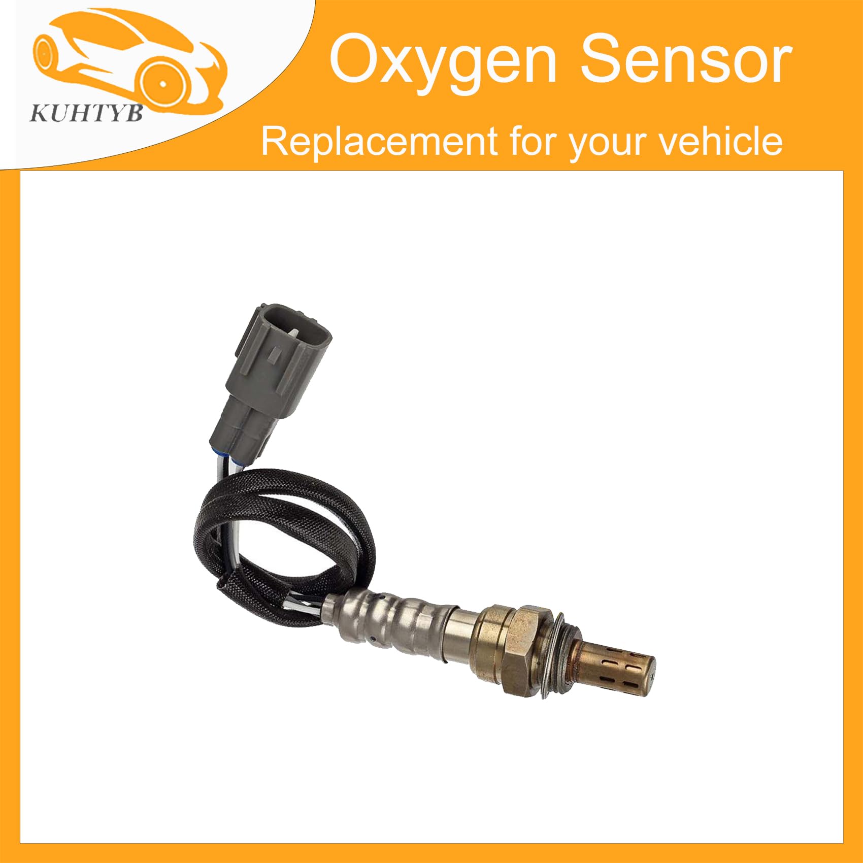 Upstream & Downstream Oxygen Sensor Replacement for TOYOTA SEQUOIA 2010-2012 4.6L V8 - Compatible with Front & Rear O2 Sensors - Improves Engine Performance & Fuel Efficiency (Perfect for Off-Roading, Towing & Daily Commuting)