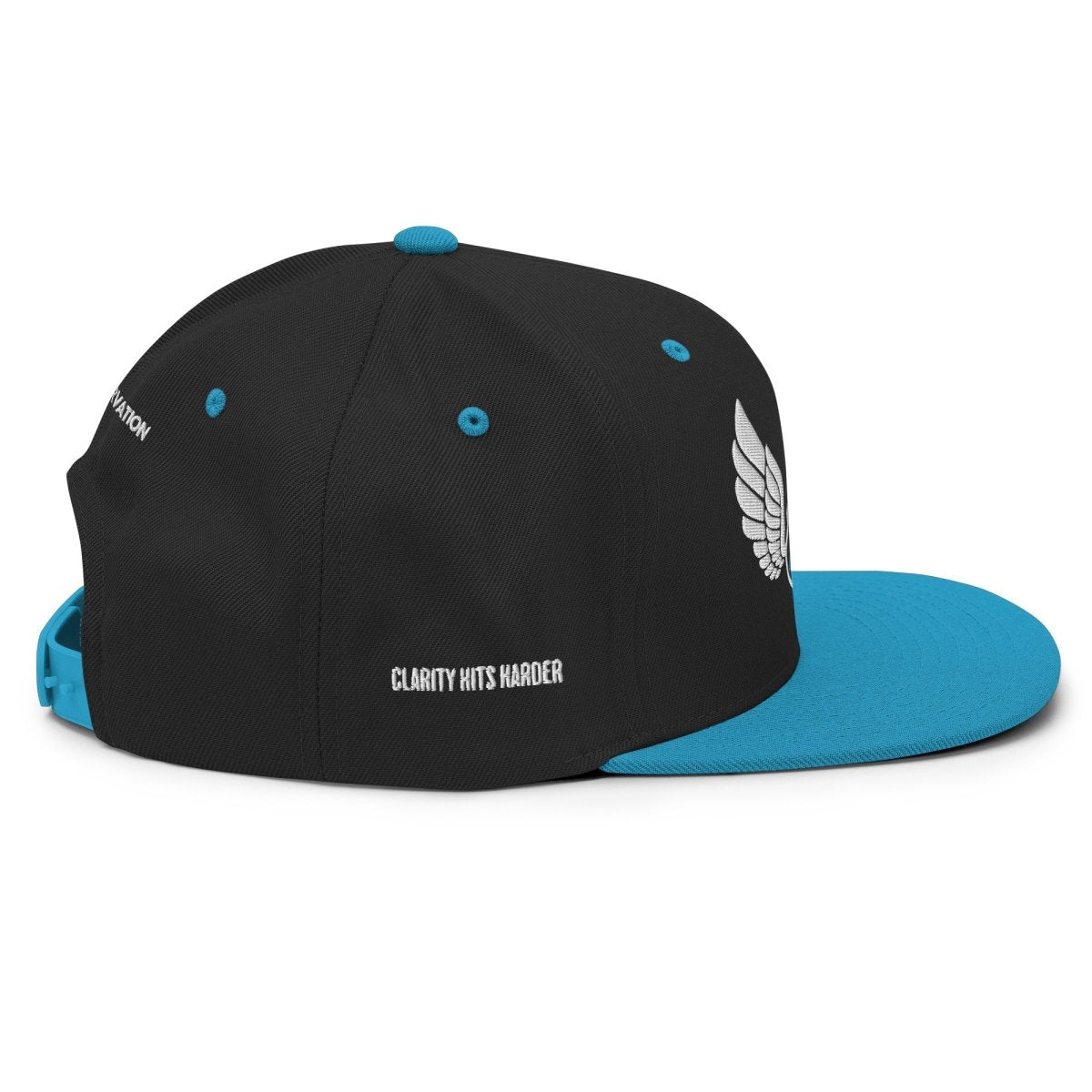Wings Of Recovery Snapback Hat - Sobriety in Full Flight - Stylish Addiction Recovery Cap for AA Meetings & Sober Living Support