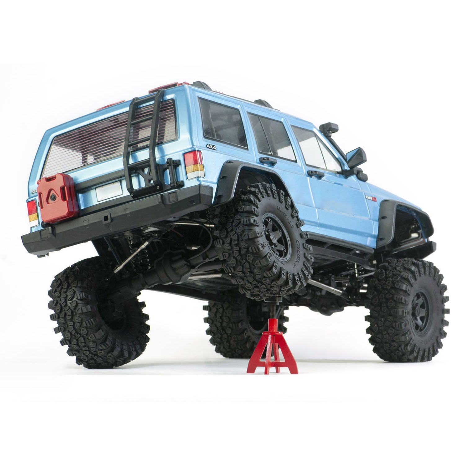 EMO X2 CROSSRC 1/8 Scale RC Rock Crawler - 4WD Off-Road Remote Control Car with 25T Brushed Motor & Hobbywing ESC | Waterproof, LED Lights | Perfect for Trail Crawling, Backyard Adventures & RC Hobbyists