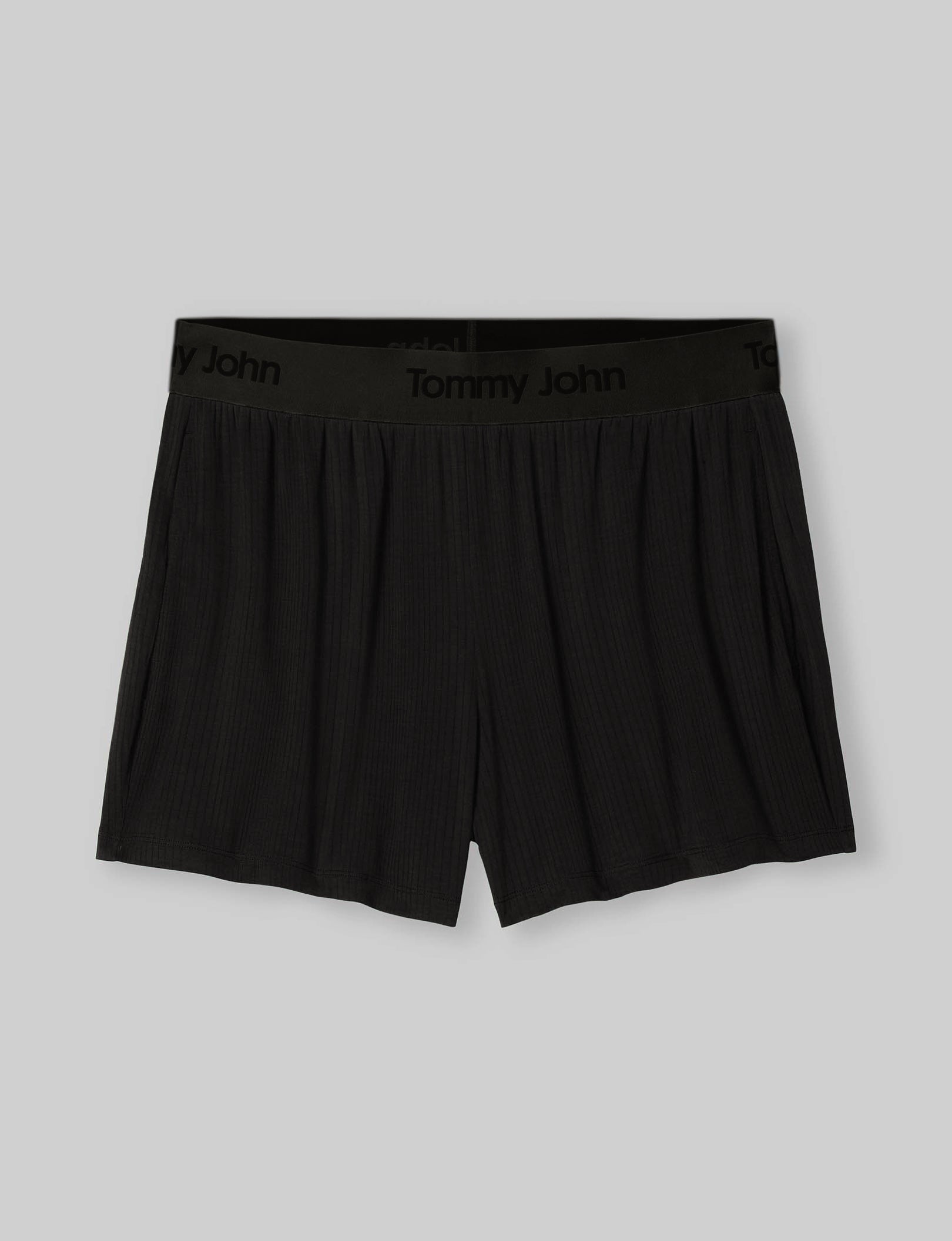 Women's Second Skin Luxe Rib Sleep Shorts - Ultra Soft & Comfortable Pajama Shorts for Lounge & Sleep | Perfect for Summer Nights & Relaxing at Home