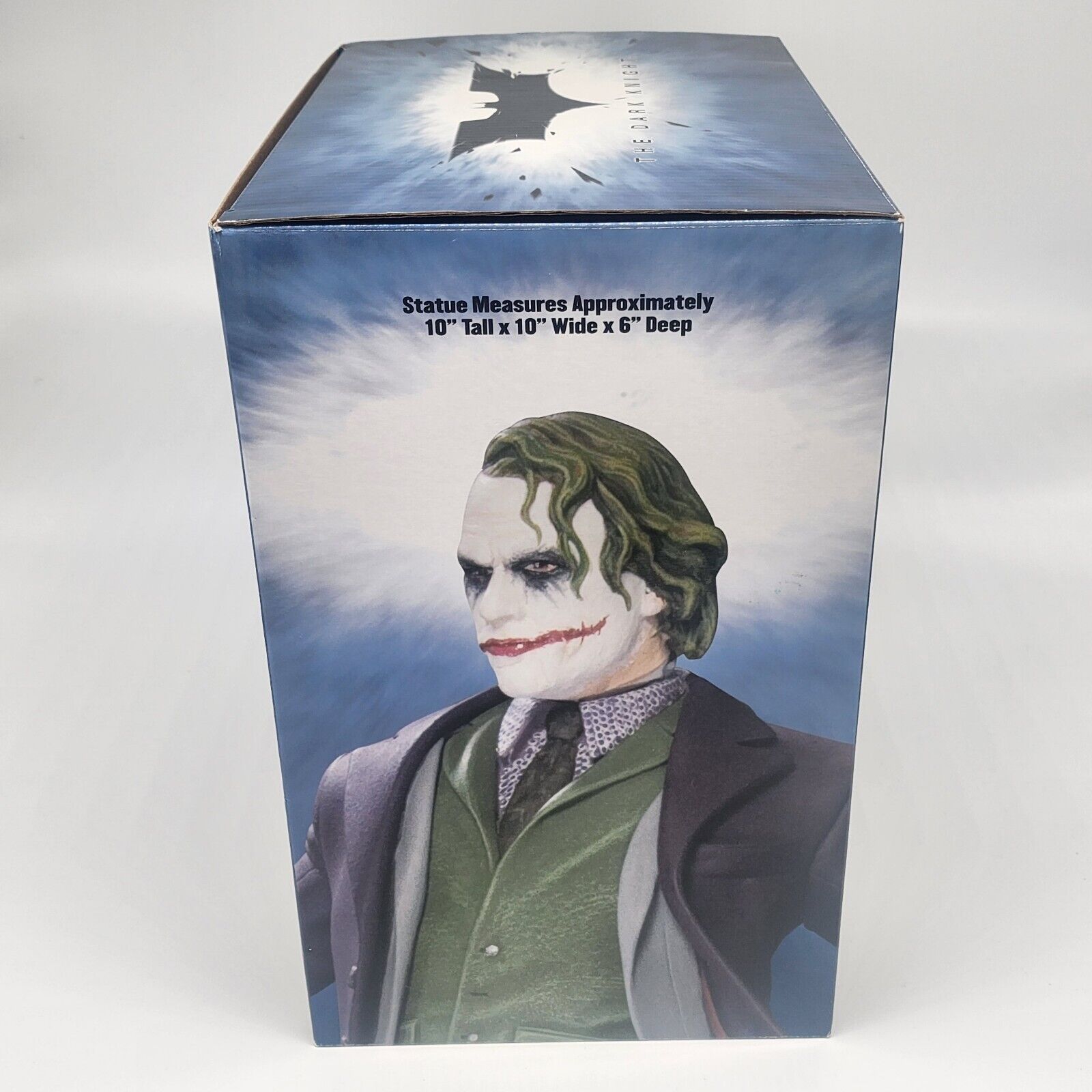 DC Direct The Dark Knight Joker Heath Ledger Collectible Statue - Premium Movie Memorabilia for Superhero Fans & Home Decor