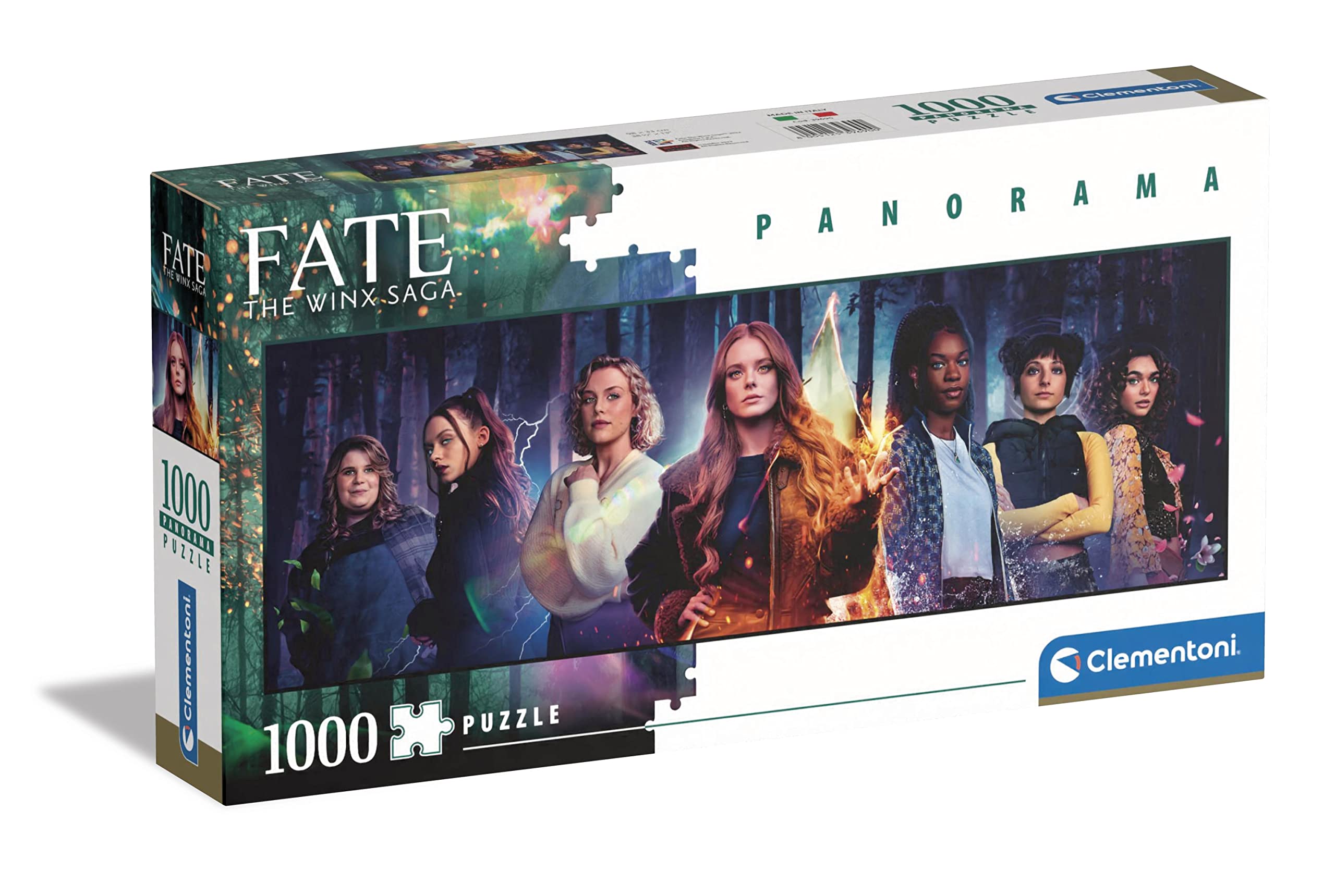 Clementoni 1000-Piece Puzzle - Fate: The Winx Saga Netflix Series - Adult Jigsaw Puzzle for Entertainment - Made in Italy - Perfect for Relaxation, Family Bonding & Home Decor