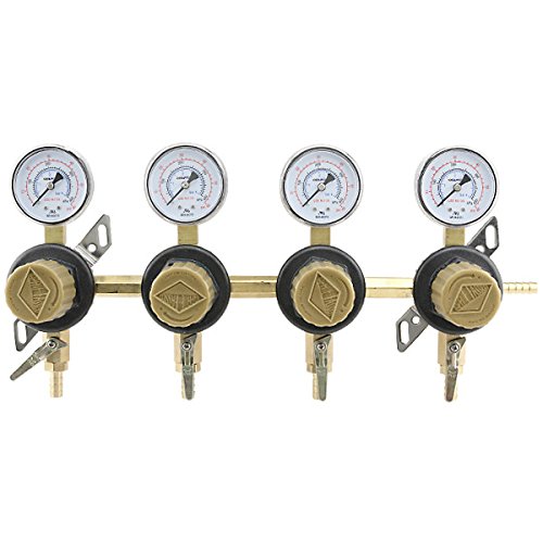4-Way Secondary Air Regulator with Polycarbonate Bonnet - High-Performance Air Flow Control for Industrial and Automotive Applications