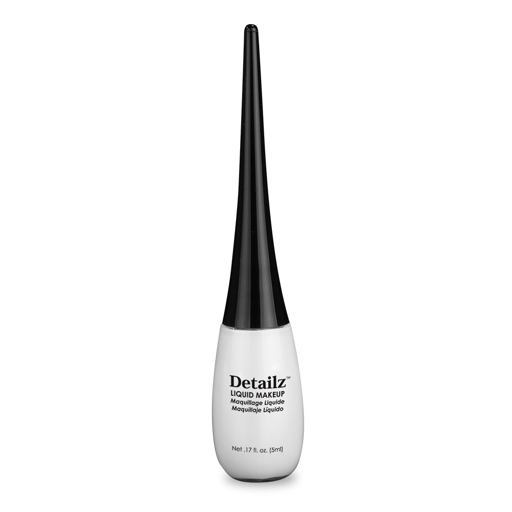 Mehron NBlanc Detailz Makeup - Professional White Face & Body Paint for Halloween, Cosplay & Theater - Water-Based, Safe for Skin