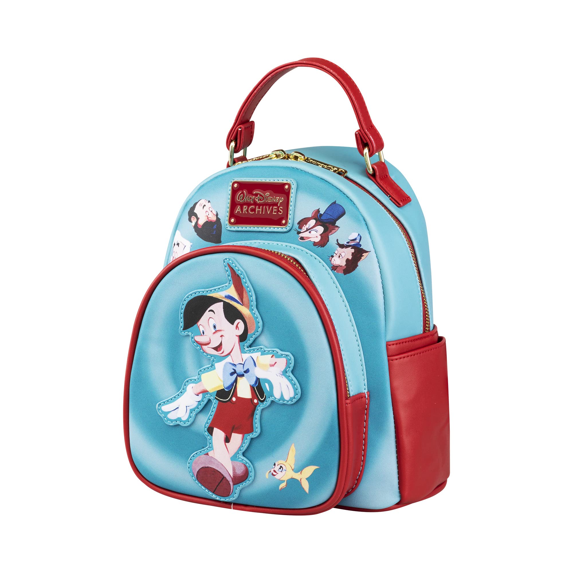 Loungefly Disney Pinocchio Mini Backpack - Amazon Exclusive Collectible for Disney Fans | Perfect for Theme Parks, Cosplay & Everyday Use