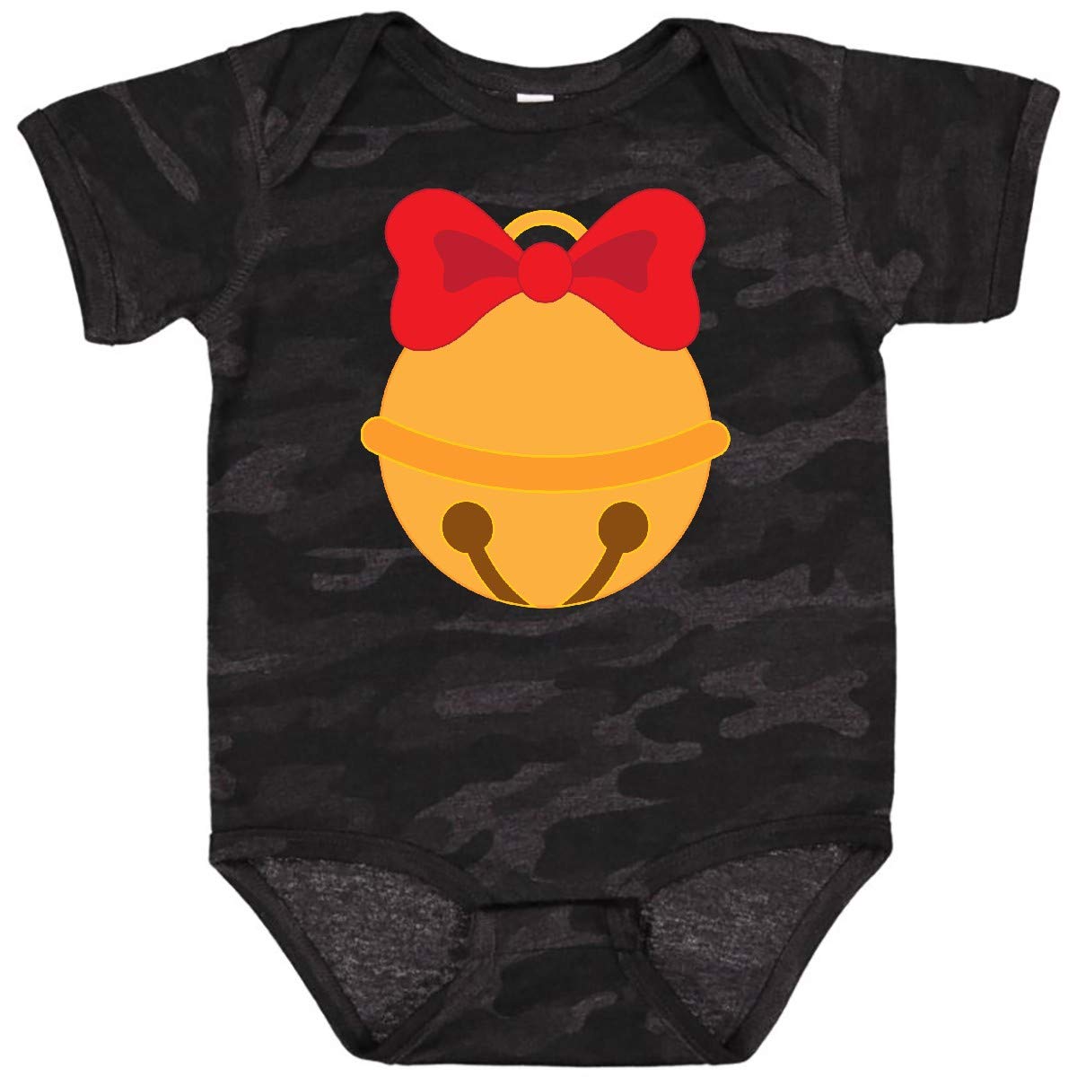Inktastic Christmas Jingle Bell Baby Bodysuit - Cute Holiday Outfit for Infants & Toddlers - Perfect for Family Photos, Christmas Parties & Festive Celebrations