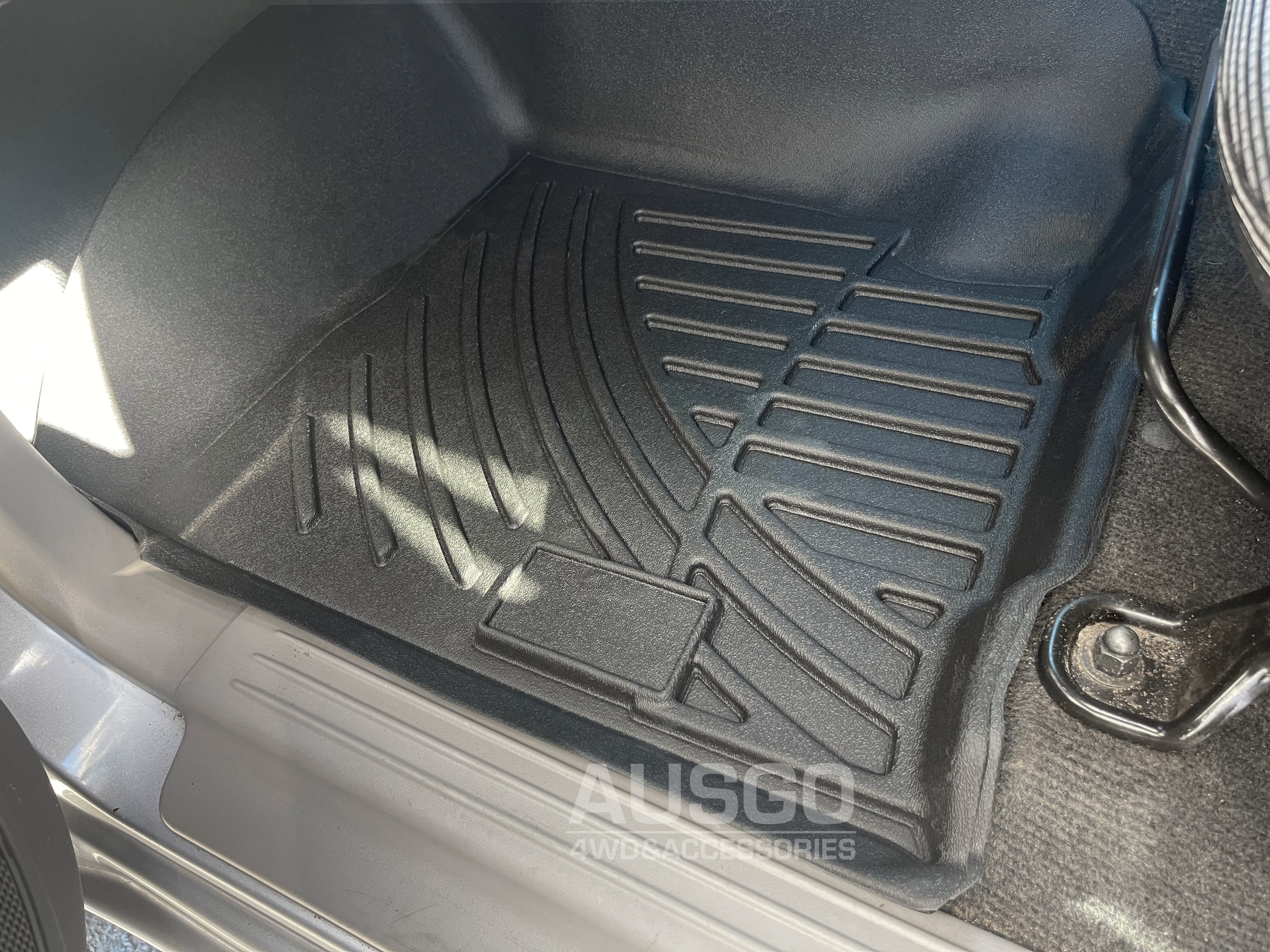 Premium 3D Floor Mats for Mitsubishi Triton MQ MR (2015-2024) - Custom Fit All-Weather Protection for Single & Extra Cab Models - Perfect for Off-Roading, Daily Commutes & Adventure Travel