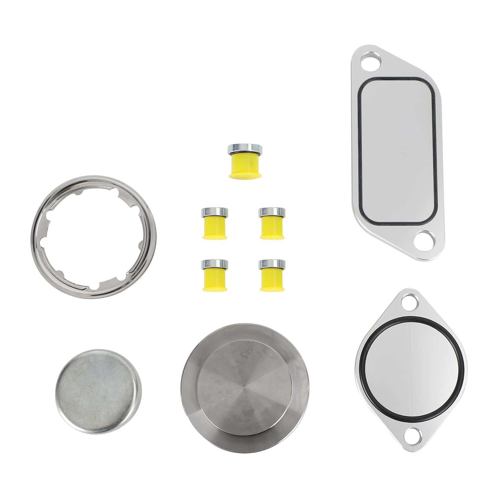 CHENDGE2 Plug Kit Stage 2 Plates and Plugs - Compatible with Cummins ISX 15 CM2250 CM2350 Engines (2010+) - Heavy Duty Diesel Engine Maintenance & Repair Parts