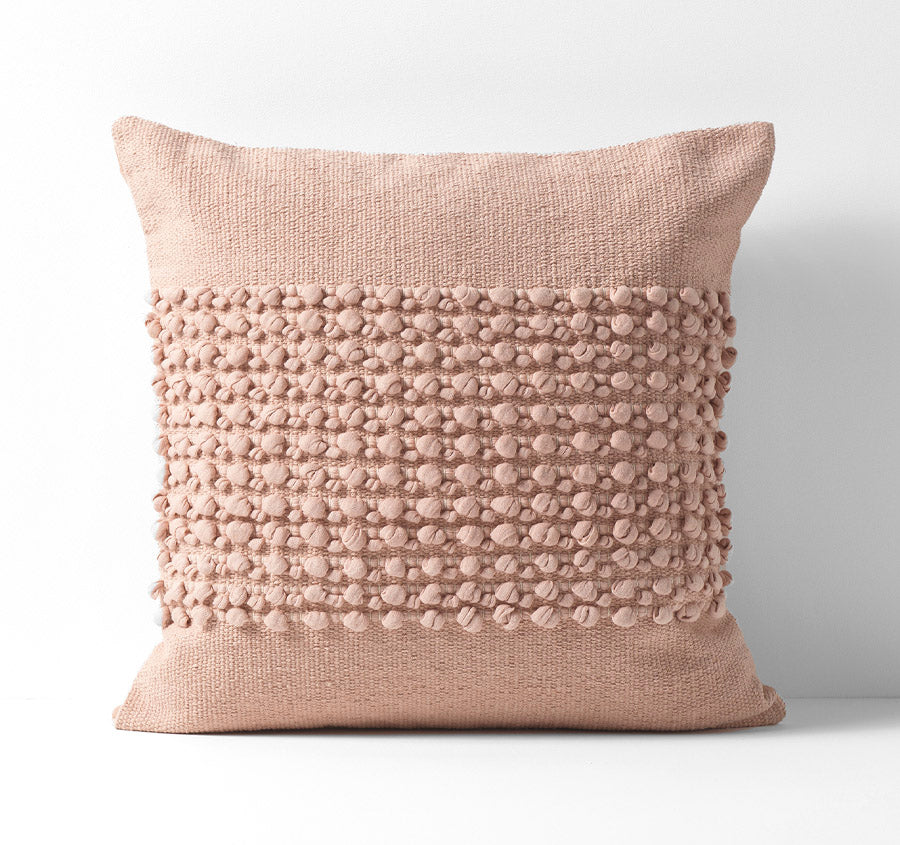 Lotus Shaped 50x50cm Decorative Throw Pillow with Soft Filling - Perfect for Sofa, Bed, Floor Seating & Home Decor