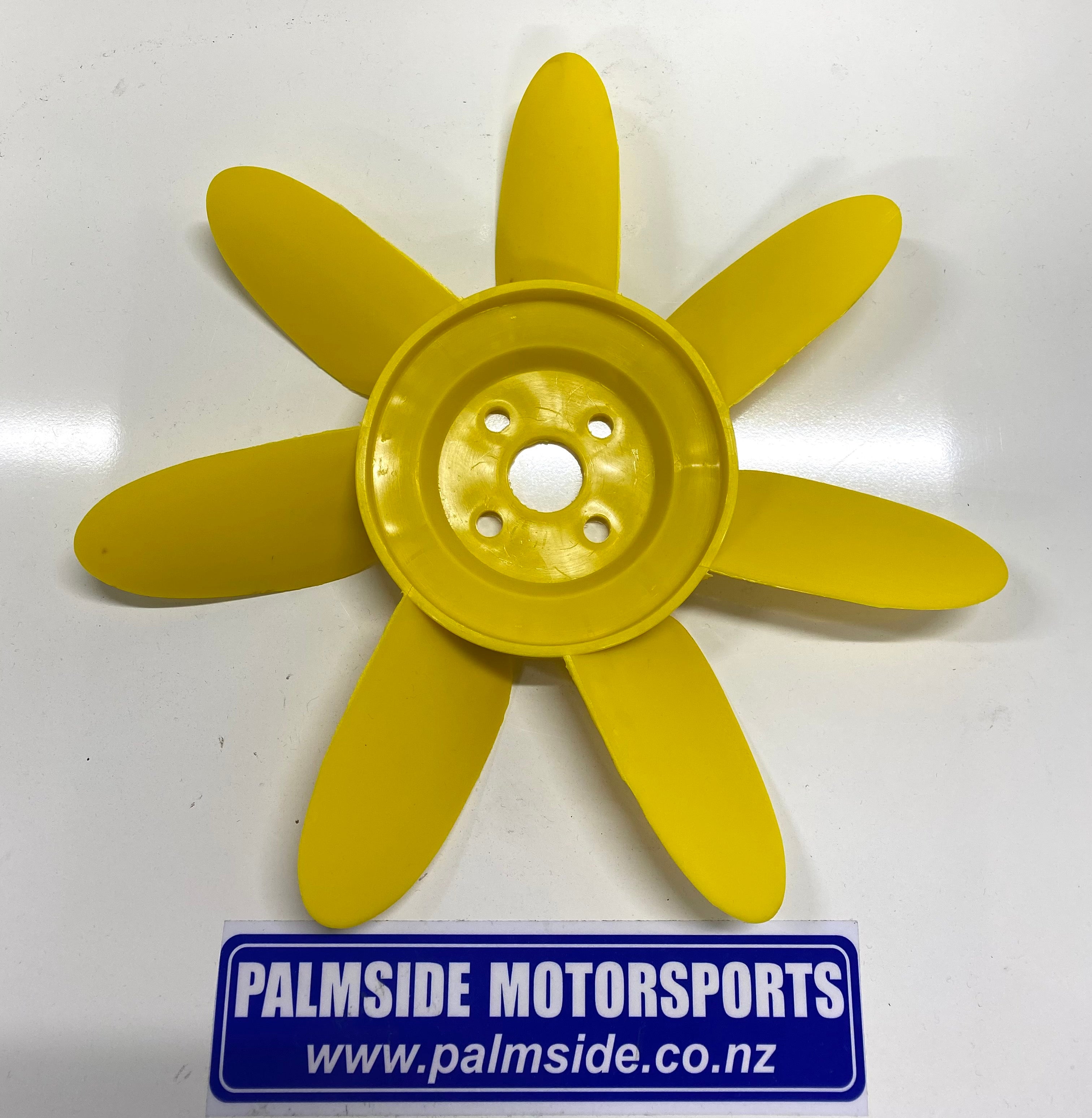 High-Performance X/F Yellow Fan Blade - Durable Cooling Fan Replacement for Home & Office Use - Perfect for Ventilation, Air Circulation, and Cooling Systems