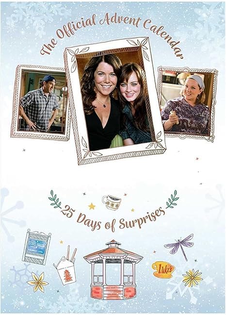 Gilmore Girls 2024 Official Advent Calendar - Christmas Countdown Calendar for Fans, Collectors & Gift Giving (Perfect for Holidays, Birthdays, Mom Gifts & Gilmore Girls Merchandise Lovers)