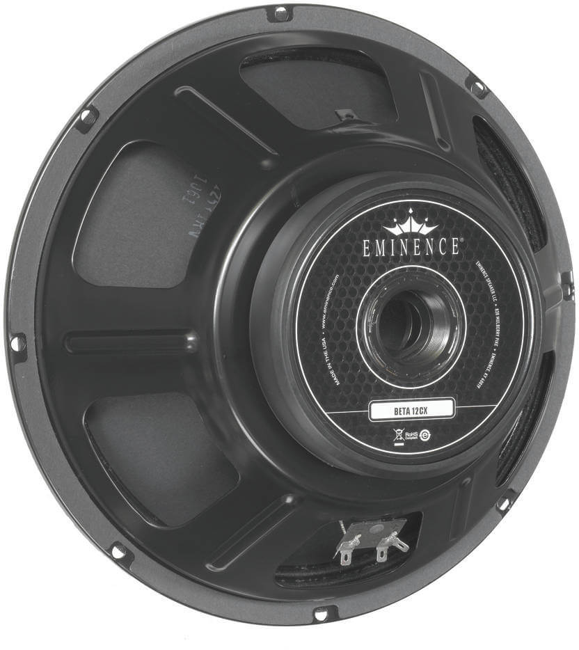 Eminence Beta 12CX 8 Ohm 12-Inch 250W Professional Audio Woofer Speaker - Coaxial Ready for Studio Monitors, PA Systems & Live Performances