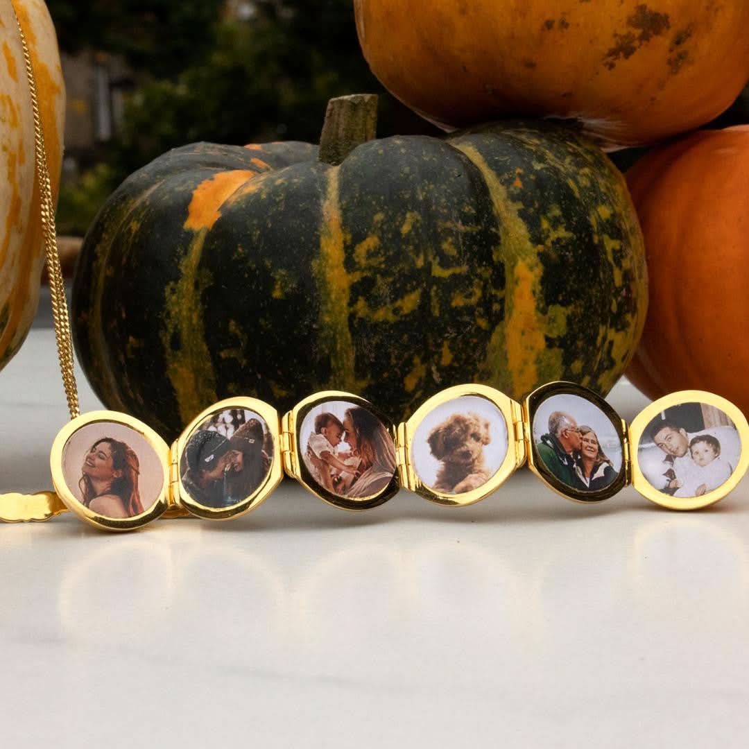 Personalized Memory Keeper Photo Locket Necklace - Engravable Heart Pendant for Loved Ones | Perfect for Anniversaries, Valentine's Day & Keepsake Gifts