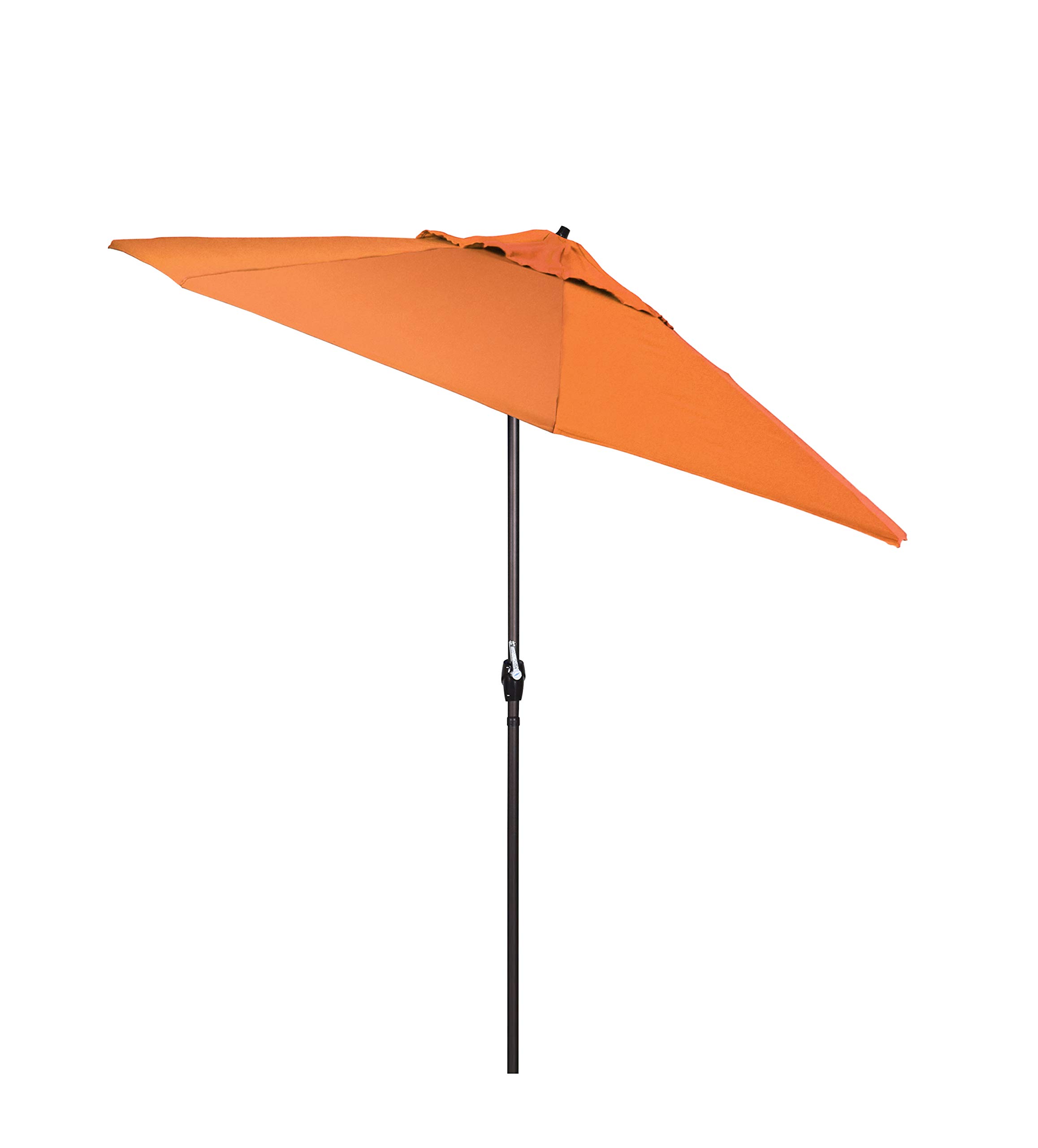 California Casa Series 7.5' Round Patio Umbrella - Outdoor Market Umbrella for Poolside, Backyard, Deck & Garden Use