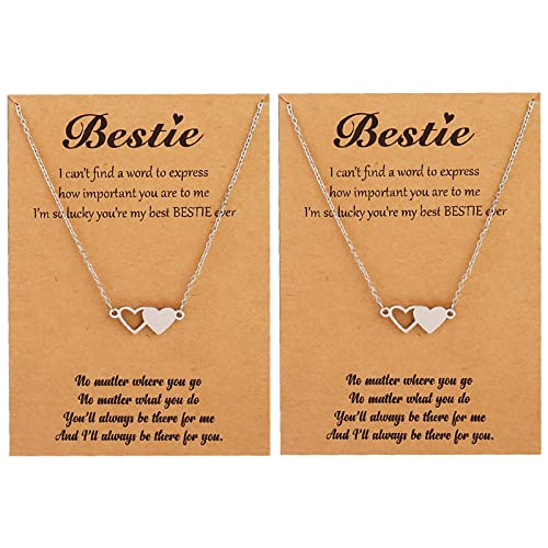 A: 2Pcs Friendship Necklaces