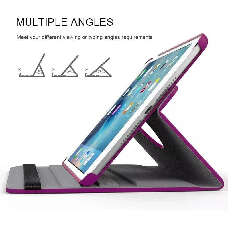 360° Rotating Leather Smart Case Cover for iPad Air 1st Gen 9.7