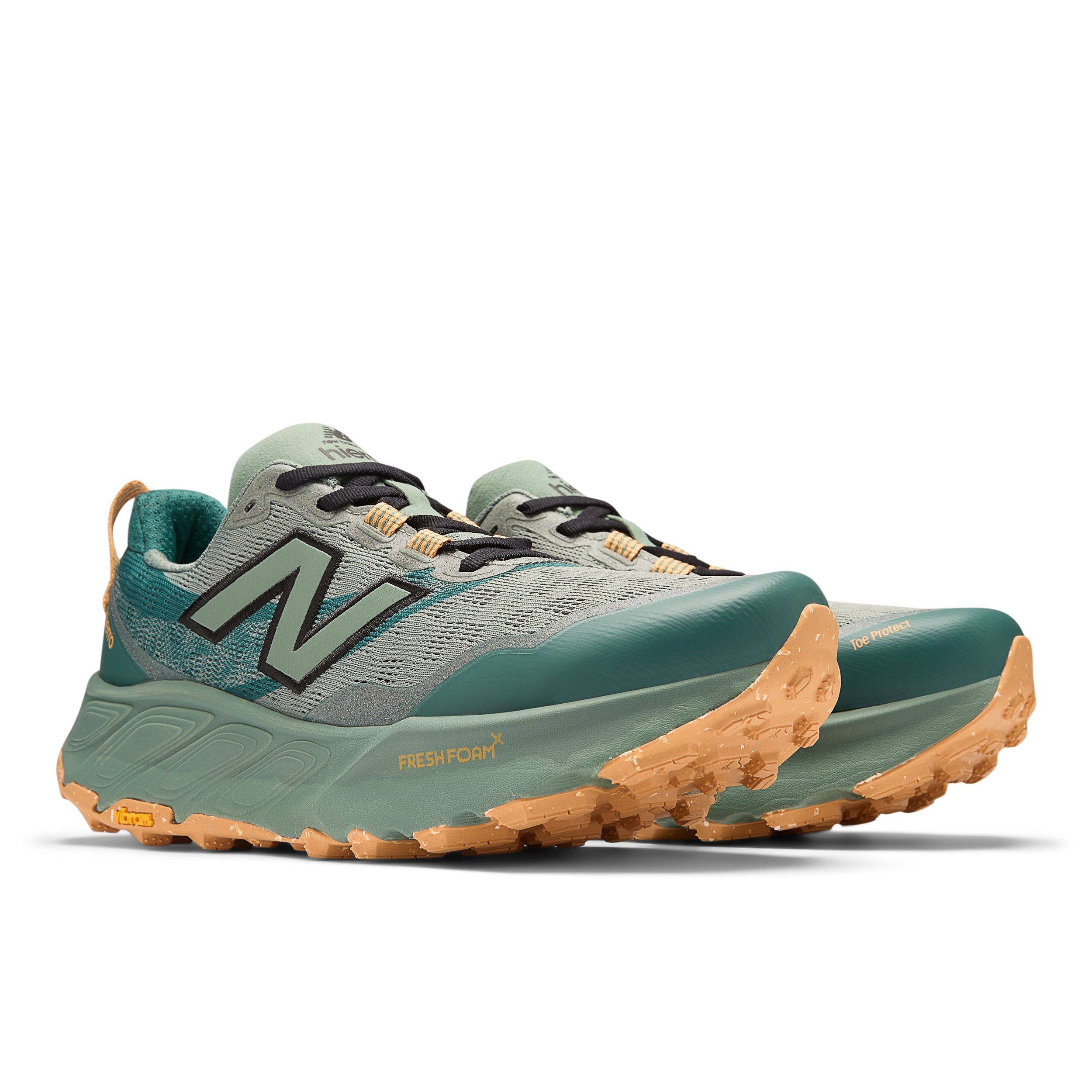 Men's Fresh Foam X Hierro v9 Trail Running Shoes - Dark Jade Color | Lightweight & Durable for Hiking, Outdoor Adventures & Daily Wear