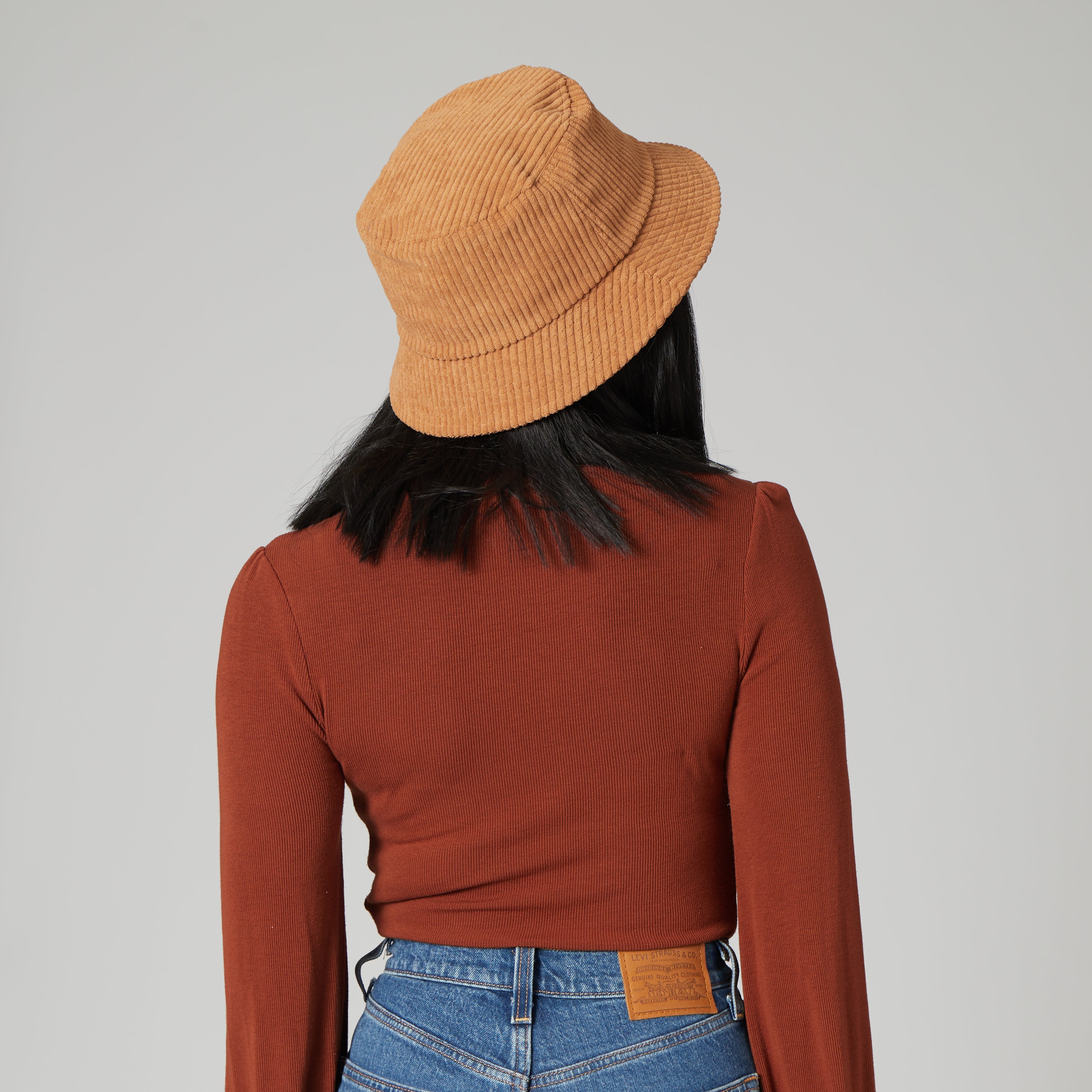 Pepin Bucket Wide Wale Corduroy Ball Cap CTH3754 - Stylish Unisex Corduroy Hat for Men & Women - Perfect for Outdoor Activities, Casual Wear & Fashion Accessories