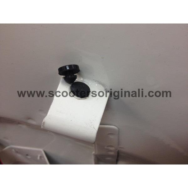 Vespa Scooter Buffer Panel Top to Frame Catch for GS, SS, Rally, PE Models - Pair - Durable Replacement Part for Smooth Ride | Perfect for Restoration & Maintenance Projects