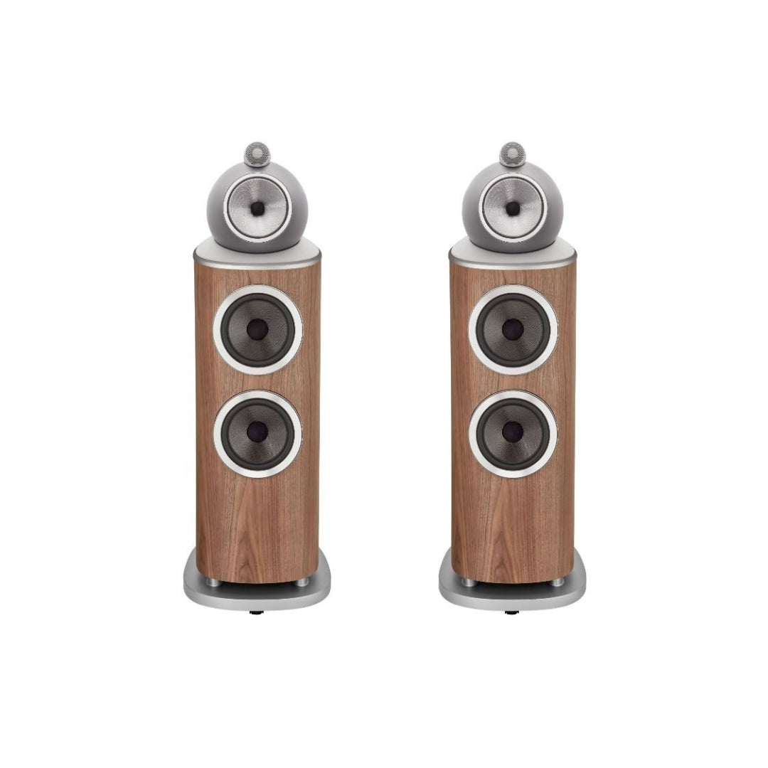 Bowers & Wilkins 803 D4 Premium Floorstanding Speakers (Pair) - B-Stock - High-End Audio for Home Theater & Music Listening