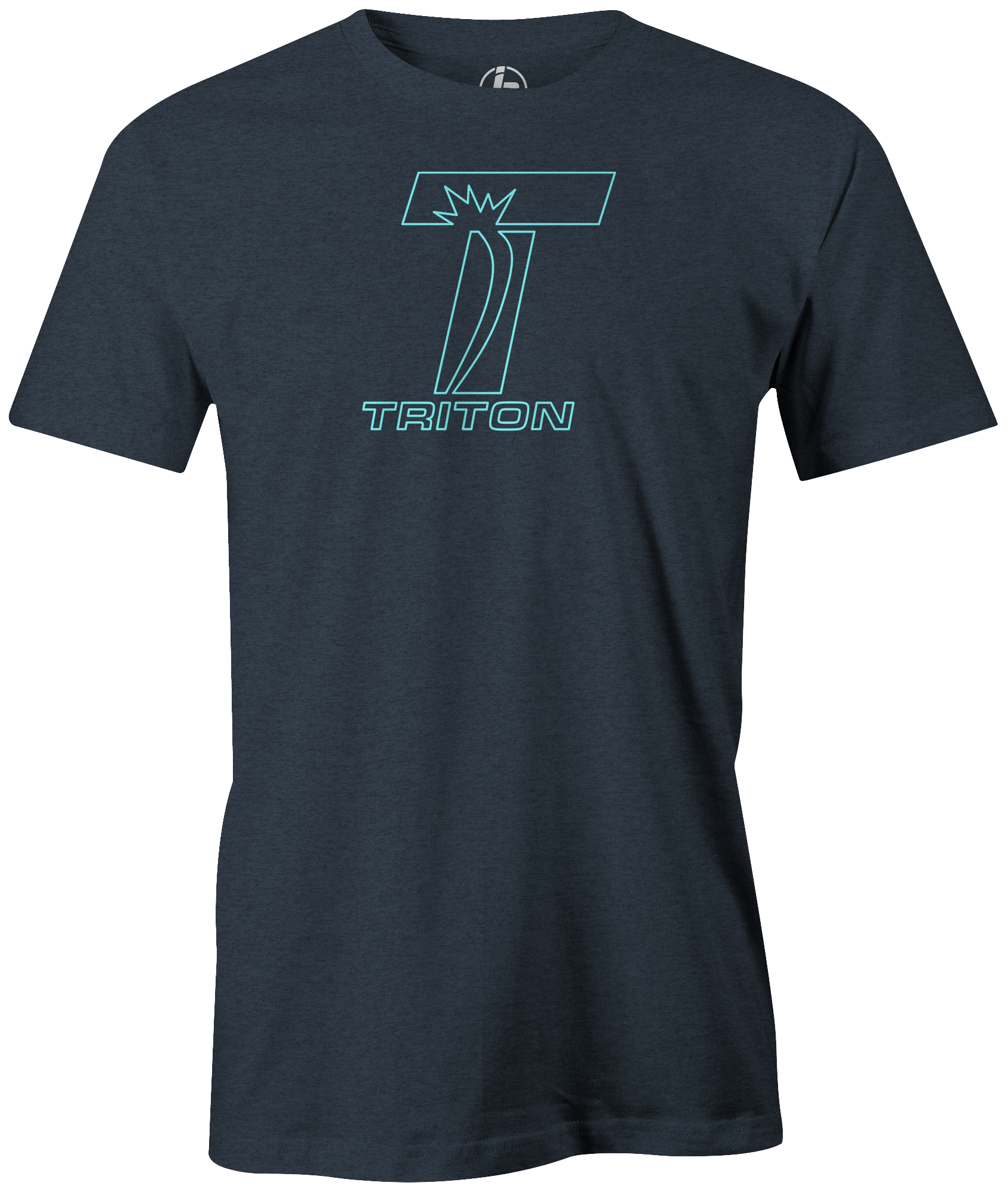 Vintage Triton Retro Bowling Ball Logo T-Shirt - Classic Cotton Tee for Men & Women - Perfect for Bowling, Casual Wear & Retro Fashion Enthusiasts
