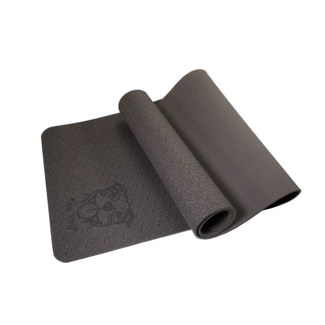 Premium Koa Yoga Mat - 6' x 2' x 8mm Thick TPE Eco-Friendly Non-Slip Exercise Mat | Latex-Free & Non-Toxic | Supports Charity | Ideal for Hot Yoga, Pilates & Home Workouts