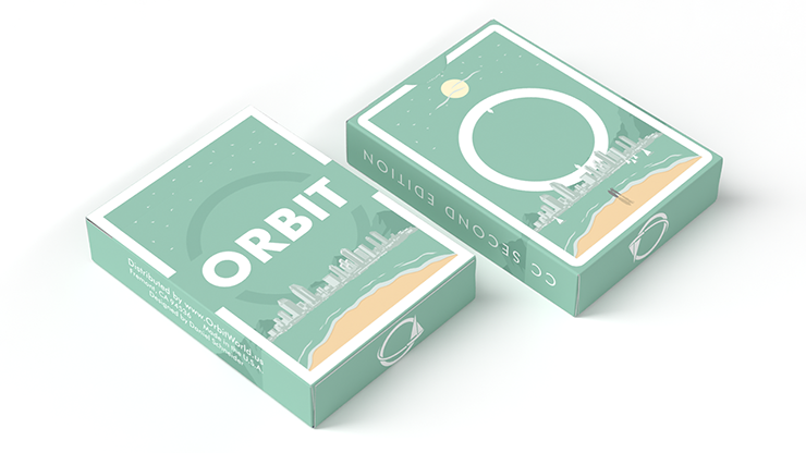 CC Orbit 2nd Edition Playing Cards - Premium Quality Deck for Cardistry, Magic Tricks & Poker Games - Perfect for Collectors & Card Enthusiasts