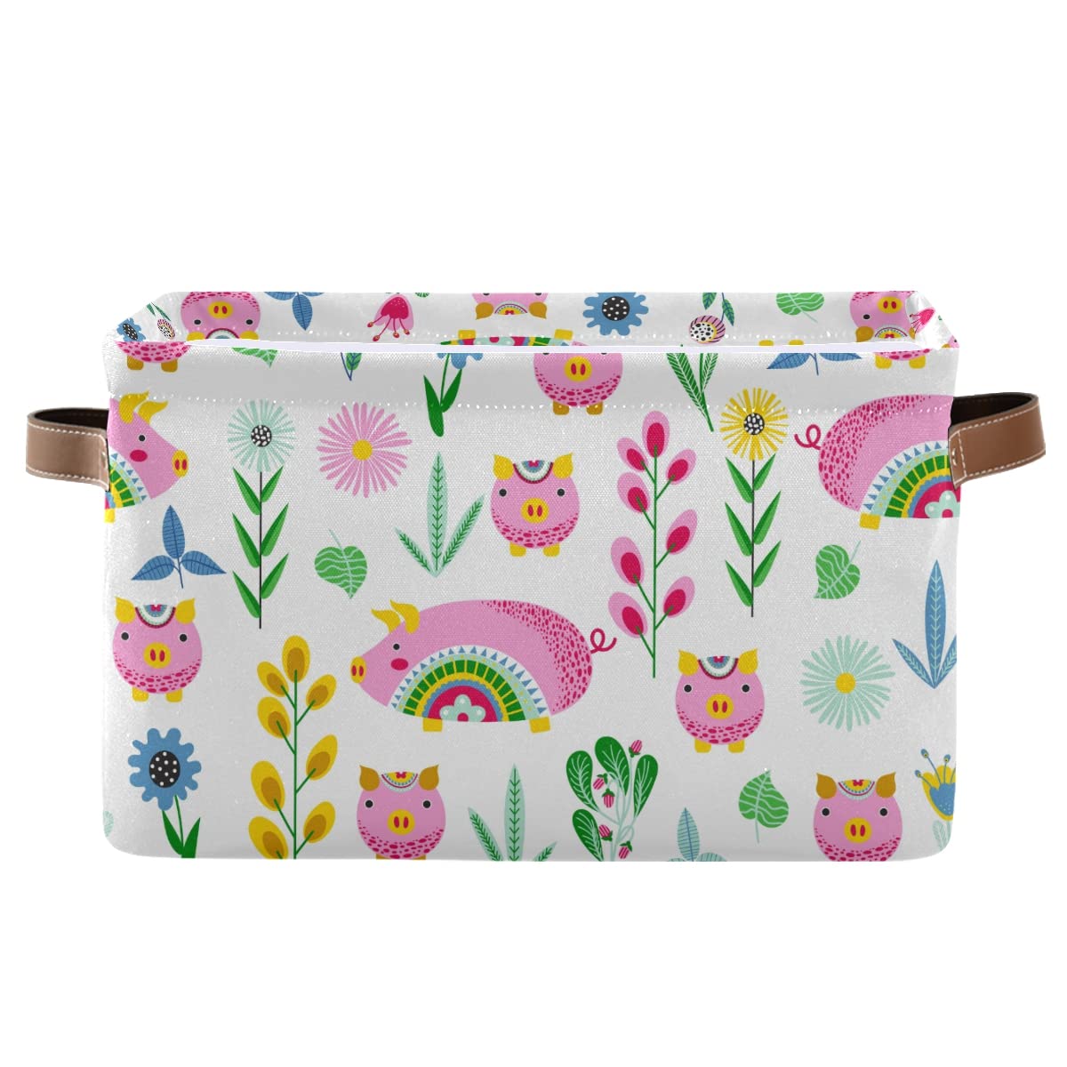A Tale of Organization and Style: The Stylish Pig Storage Bins