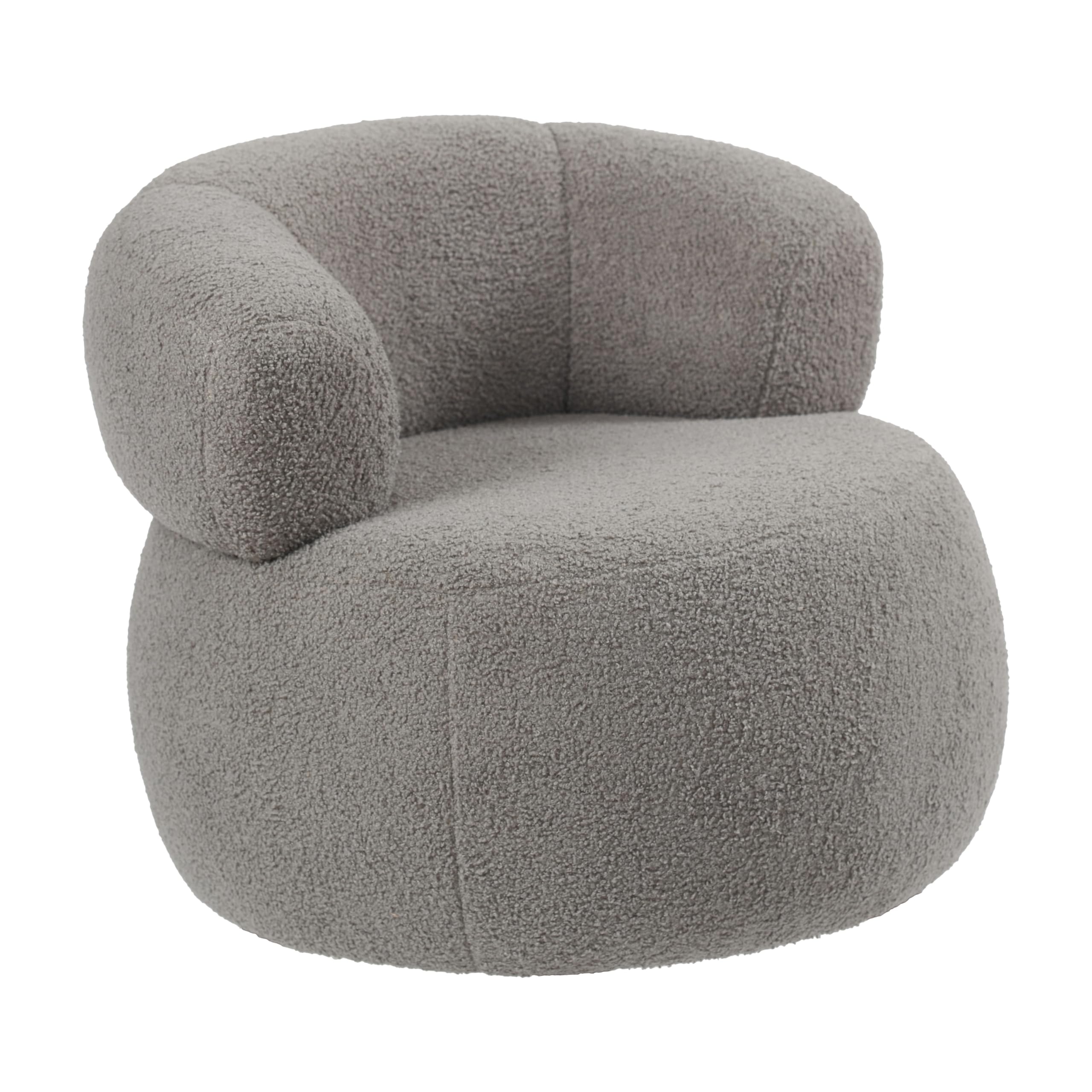 ECR4Kids Sophie Accent Chair for Kids - Soft Grey Children's Furniture for Bedroom, Playroom & Reading Nook - Comfortable Small Chair for Toddlers & Preschoolers