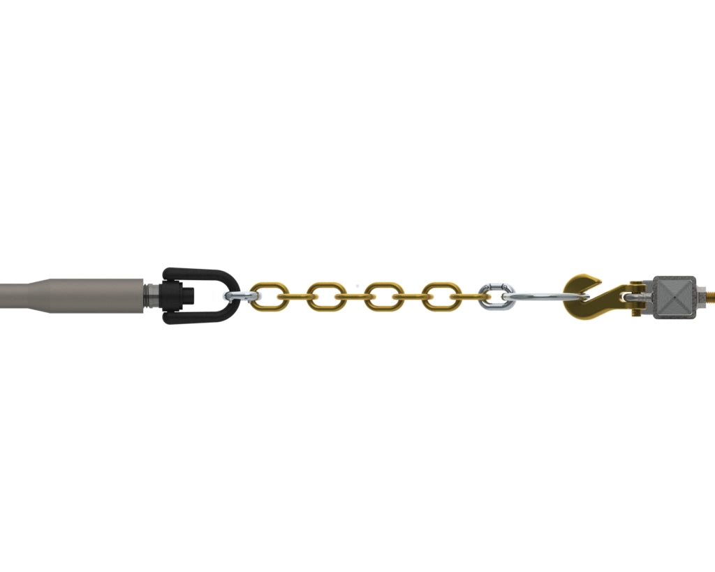 Premium Extraction Chain for Industrial & DIY Projects - Heavy Duty Metal Chain for Lifting, Towing & Rigging | Perfect for Construction, Automotive & Marine Applications