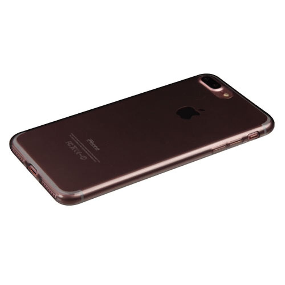 Shockproof & Slim Clear Smoke Case for Apple iPhone 7 Plus - Durable Protective Cover for Everyday Use, Work & Travel