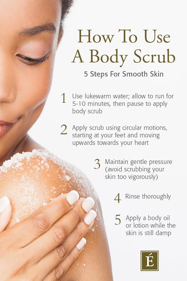 Radiant Glow Sugar Scrub - Natural Exfoliating & Moisturizing Body Scrub for Soft, Smooth Skin | 8oz Organic Face & Body Scrub | Perfect for Dry Skin Care & Spa Day at Home