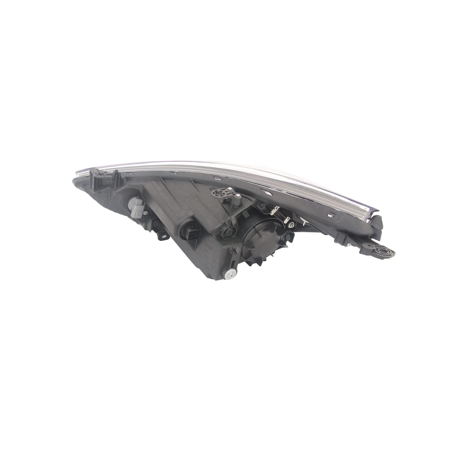 TYC Right Headlight Assembly Compatible with 2012-2014 Hyundai Accent - Replacement Headlamp for Improved Night Visibility & Safety Driving