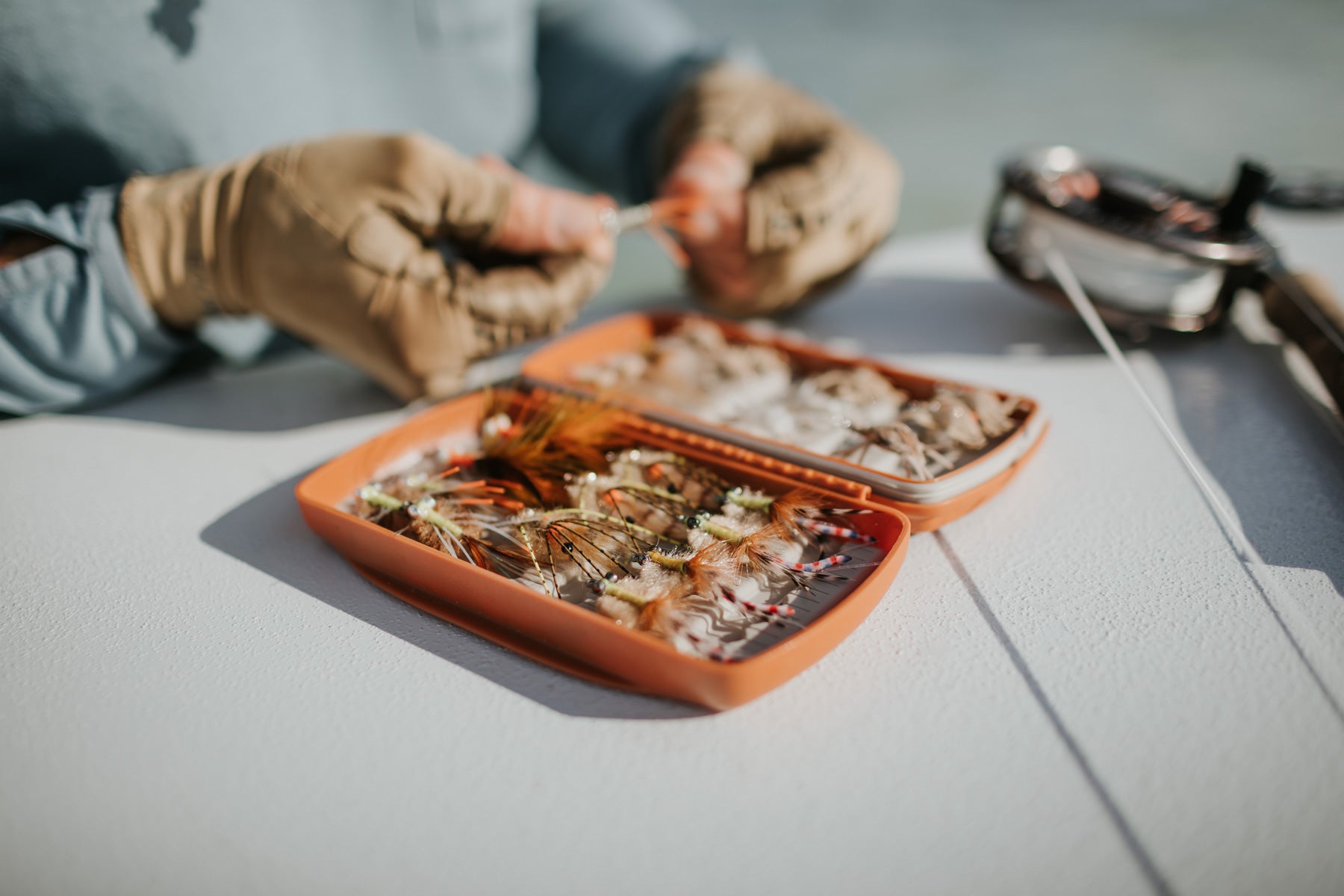 Tacky Pescador Fly Box Medium - Waterproof Fly Fishing Tackle Storage for Trout, Bass & Saltwater - Perfect for Streams, Lakes & Ocean Fishing