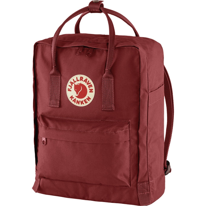 Fjallraven Classic Kanken Backpack - Burgundy Red Laptop Backpack for School, Travel & Outdoor Adventures | Water-Resistant & Durable Daypack for Men & Women
