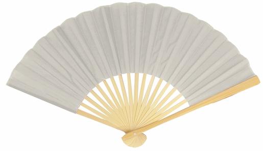 50 Pack 9 Inch Silver Silk Hand Fans - Elegant Wedding Favors, Bridal Shower Gifts & Photo Props for Guests - Perfect for Outdoor Ceremonies, Summer Weddings and Asian-Themed Events