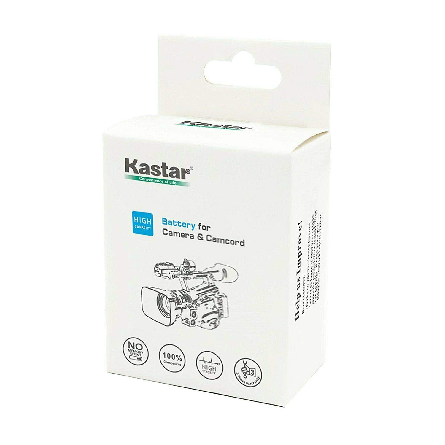 Kastar 3-Pack VW-VBG6 Pro Battery and LCD Dual Fast Charger for Panasonic Cameras - Compatible with HDC-HS700K, HDC-MDH1, HDC-SD1, HDC-SD3, HDC-SD5 Models - Perfect for Travel, Vlogging & Professional Photography