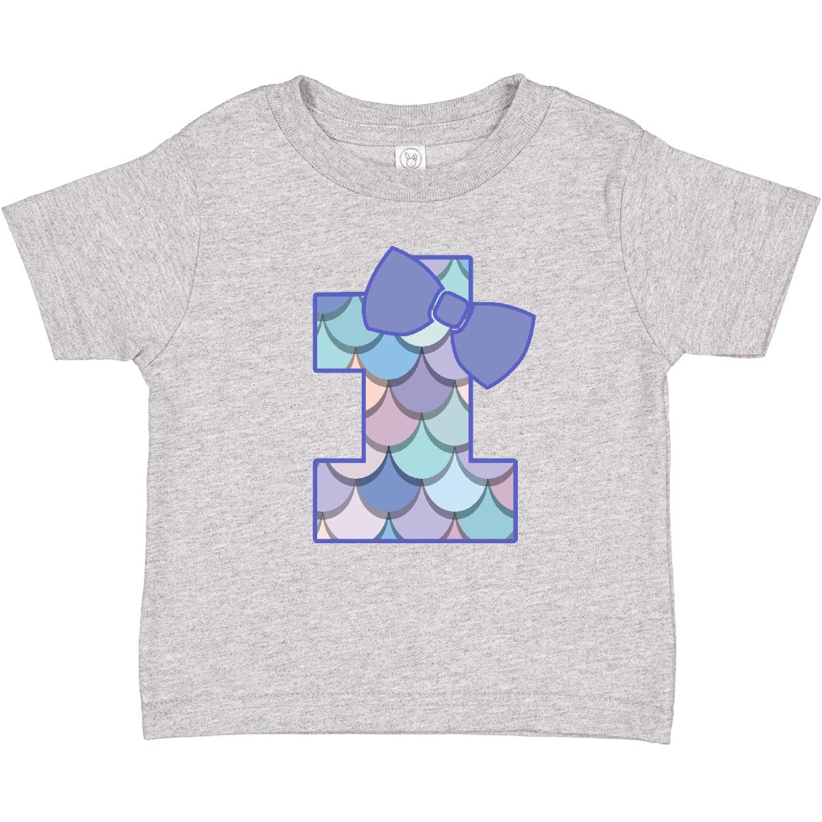 1st Birthday Mermaid Baby T-Shirt | 1 Year Old Cute Mermaid Outfit | Perfect for Birthday Parties & Photo Shoots