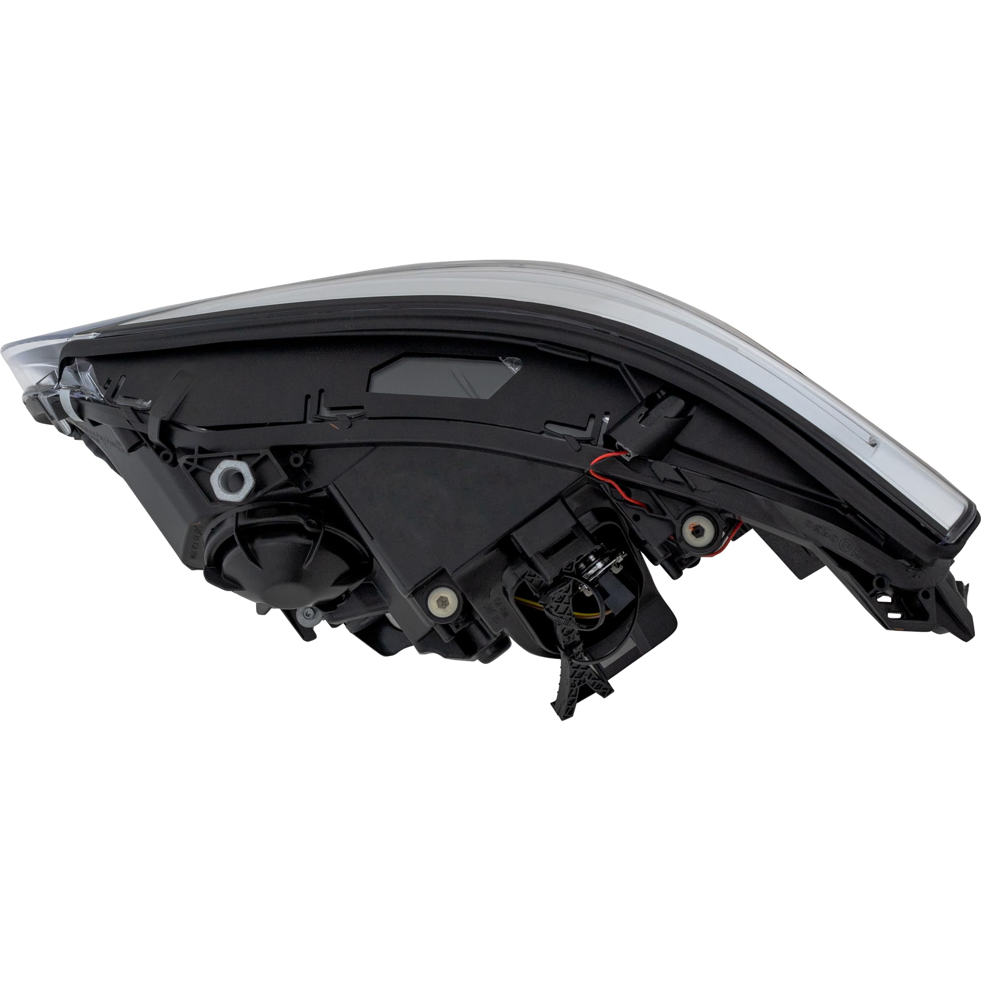 Evan-Fischer Headlight Assembly Replacement for 2008-2010 BMW 528i & 528xi Sedan - Right Passenger Side Halogen Headlamp - Perfect for Night Driving and Foggy Conditions