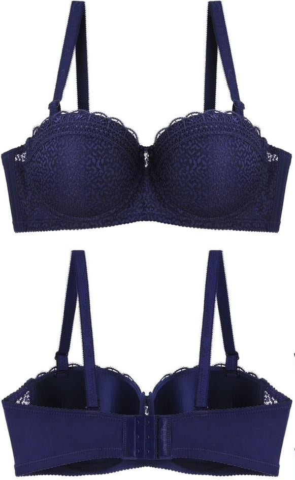 Sexy Thin Cup Textured Lace Bra for Women - Comfortable & Supportive Underwear for Everyday Wear, Date Night & Special Occasions