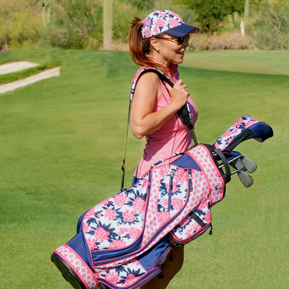 Glove It Women’s Lightweight Golf Cart Bag - Premium Ladies Golf Stand Bag with Multiple Pockets & Comfortable Straps - Perfect for Golf Tournaments & Weekend Outings