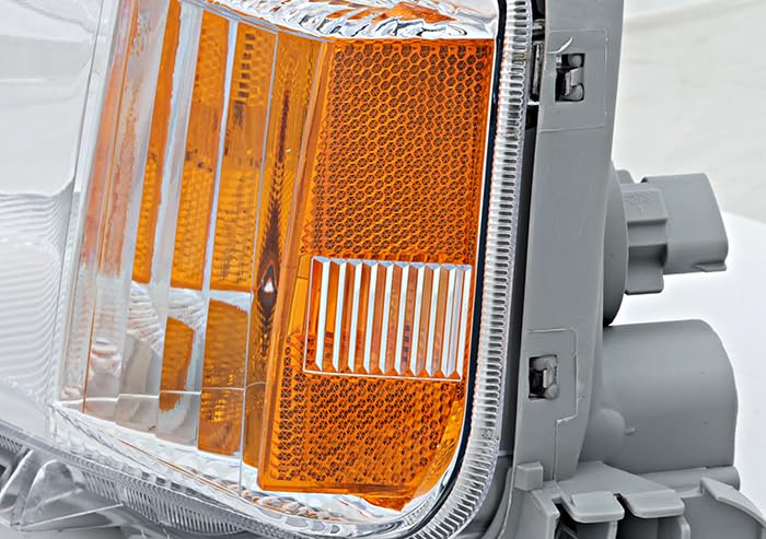 2004-2006 Scion xB Replacement Headlight Assembly Kit - Halogen Headlamp Set for Driver & Passenger Side | Perfect for Night Driving & Vehicle Restoration
