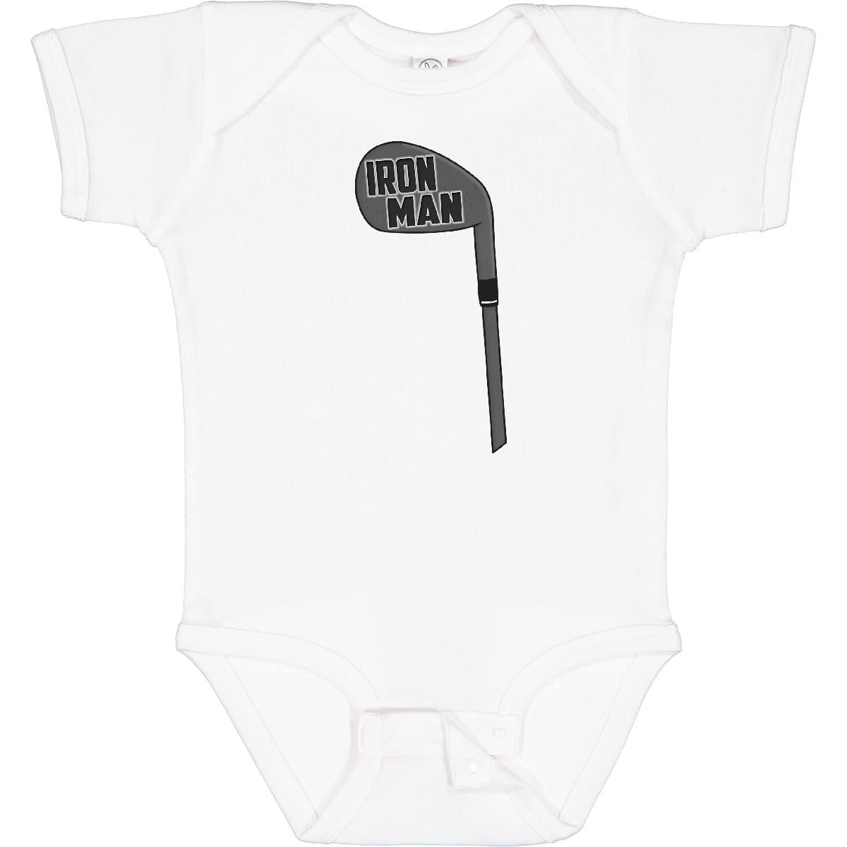 Inktastic Iron Man Baby Bodysuit - Cute Superhero Outfit for Infants & Toddlers - Perfect for Halloween, Birthday Parties & Comic Con Events